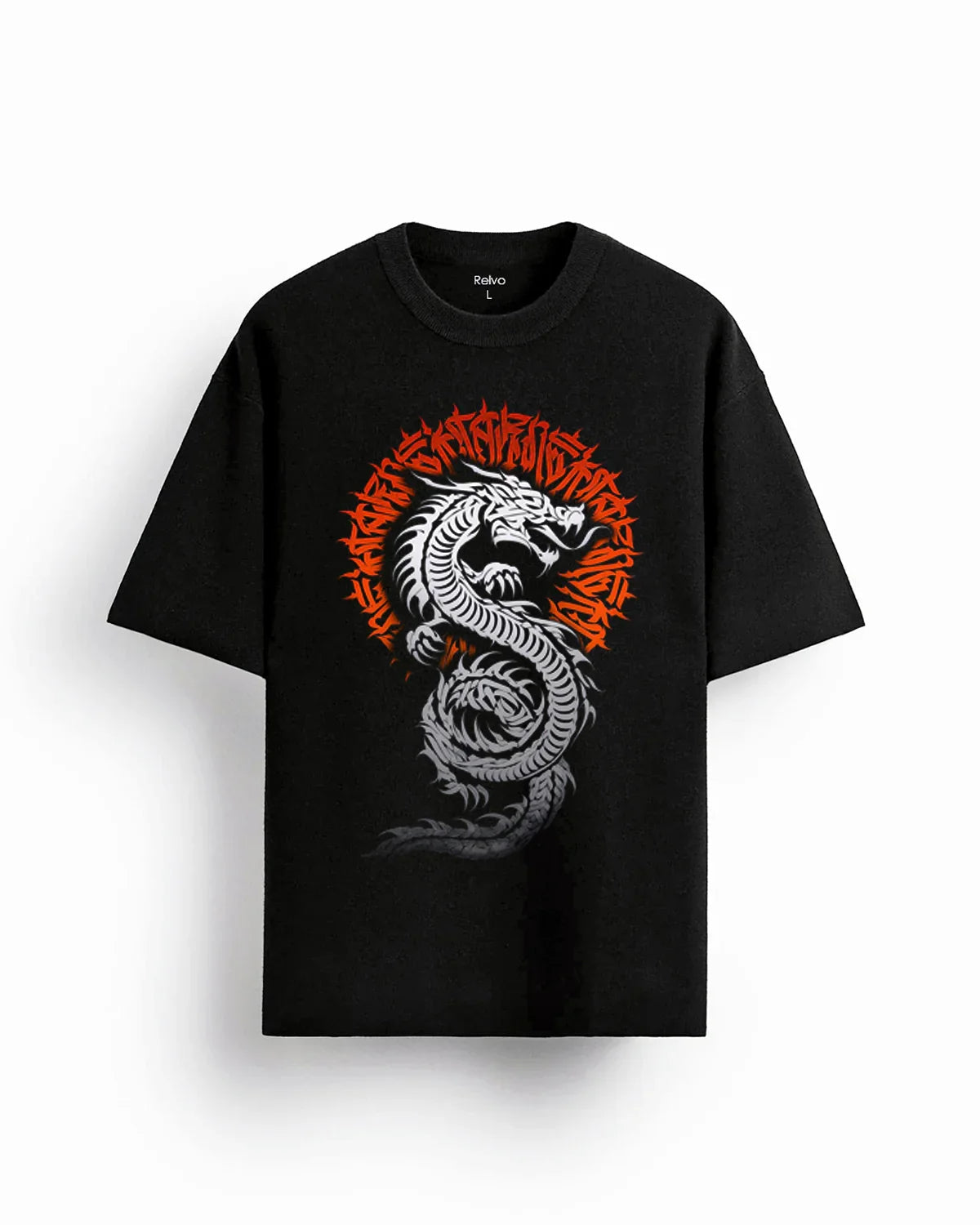Relvo Dragon Fury Oversized Tee - Relvo