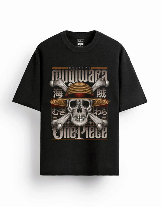 One Piece "Mugiwara"Printed Premium Tee - Relvo