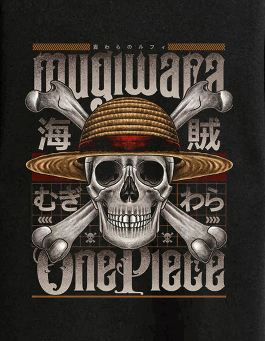 One Piece "Mugiwara"Printed Premium Tee - Relvo