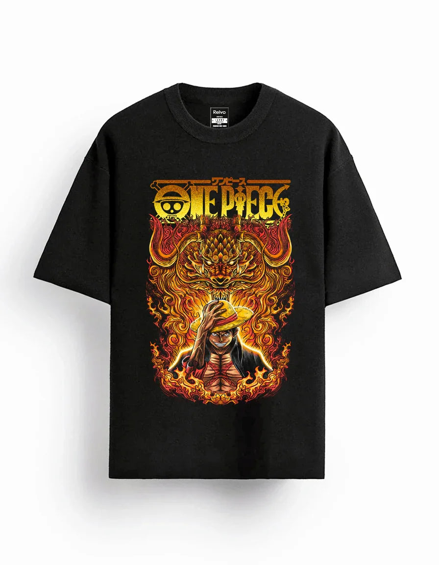 Oversized Black Streetwear T-Shirt | Relvo® - Relvo