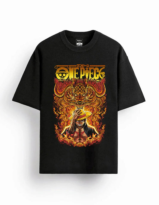 Oversized Black Streetwear T-Shirt | Relvo® - Relvo